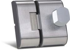 Fechadura PV90 2F-B Inox S/ Puxador