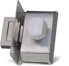 Fechadura PV90-1R-B Inox C/ Puxador